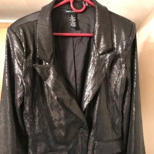 XL sequined blazer